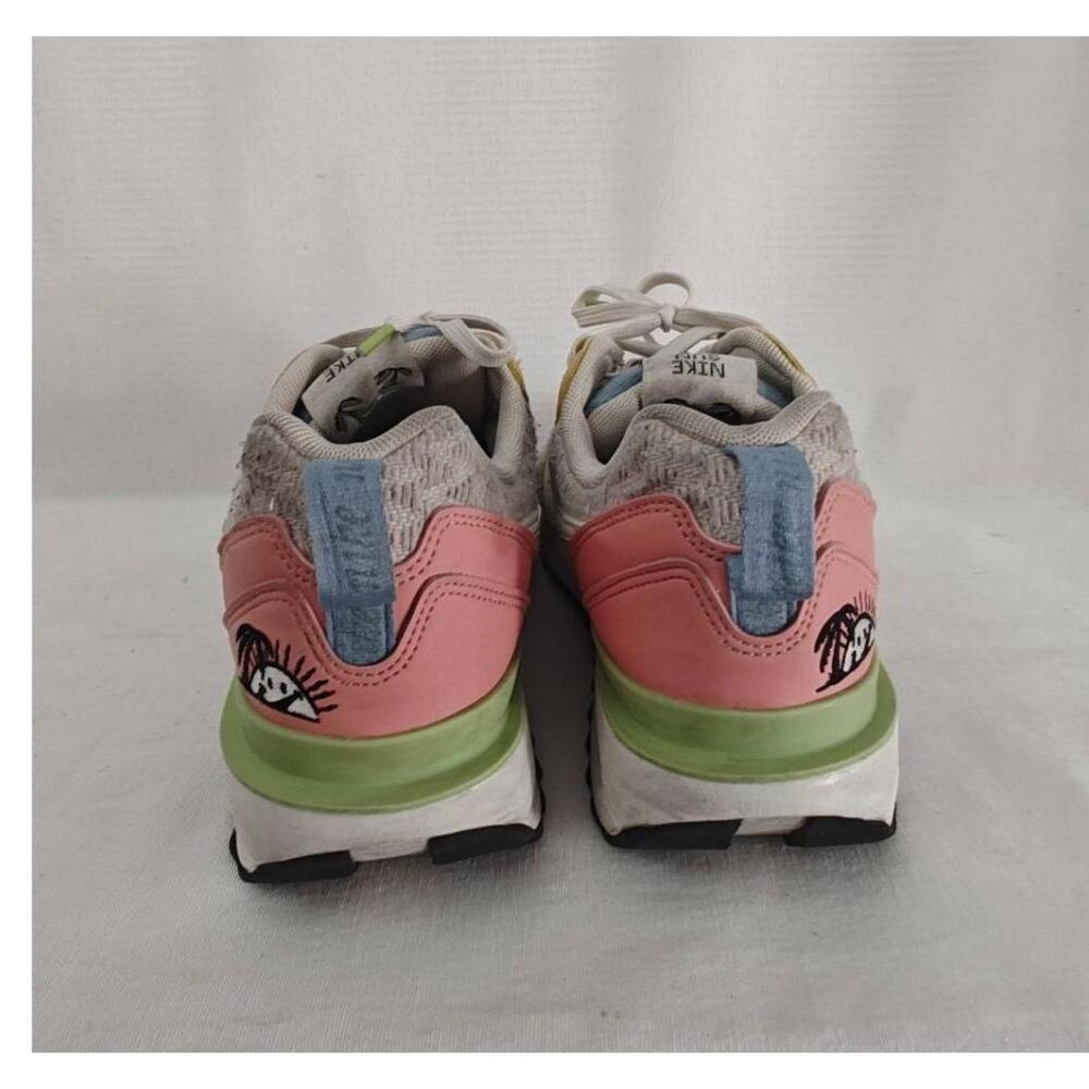 Nike Air Max Dawn SE Sun Club Sneakers DJ9986-100 Palm Tree Pink Green Ochre W 8 - Picture 6 of 11